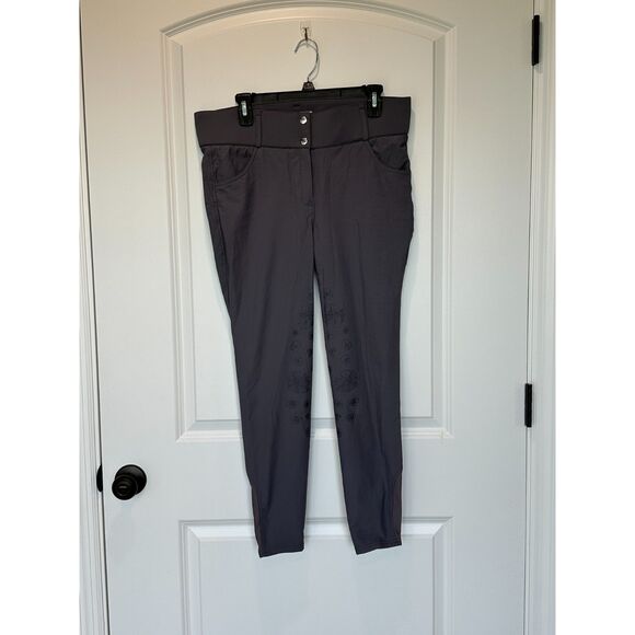 PS of Sweden Pants - PS of Sweden Gray Full Seat Breeches Size 12